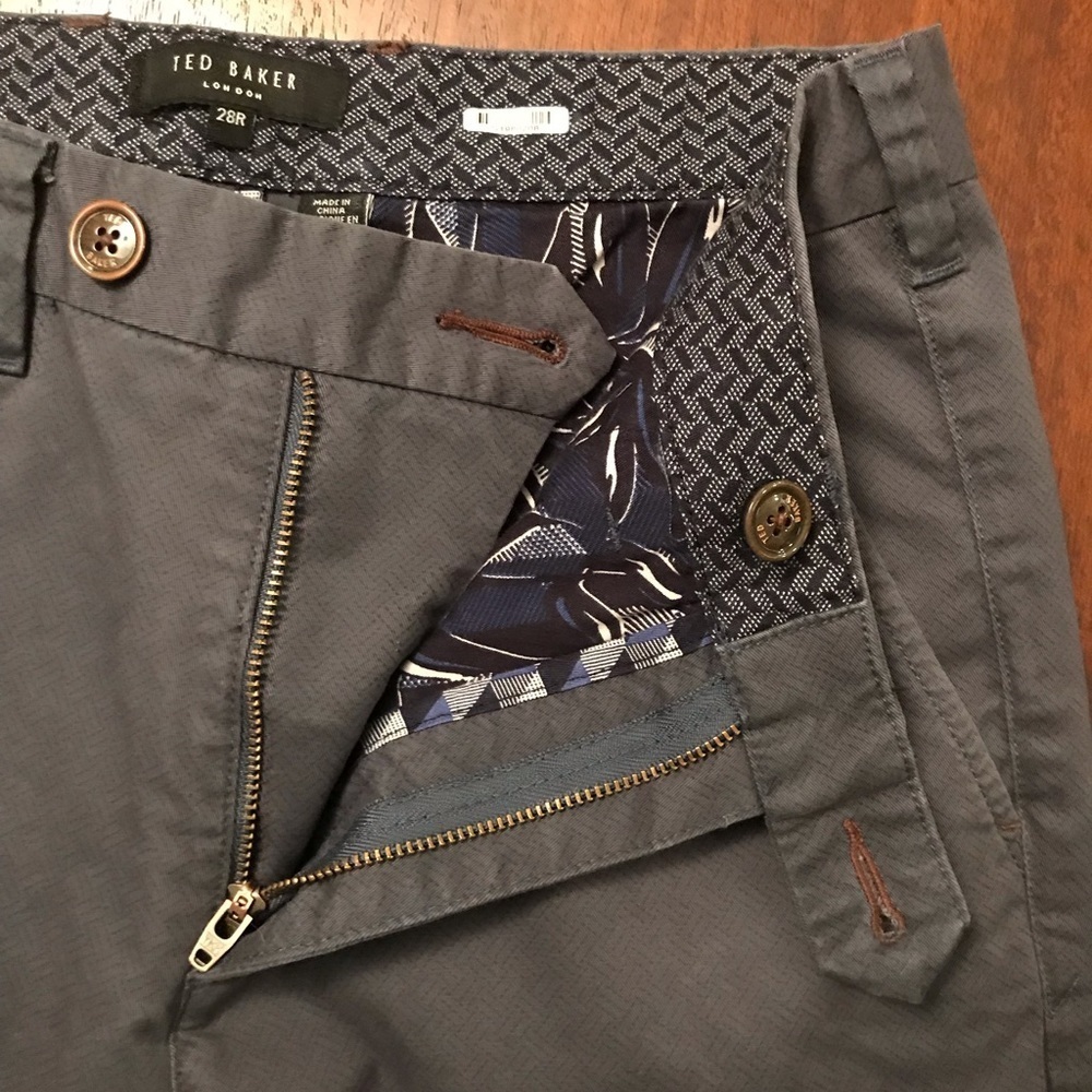 Ted Baker men’s dress pants - blue/grey - medium - Picture 3 of 4